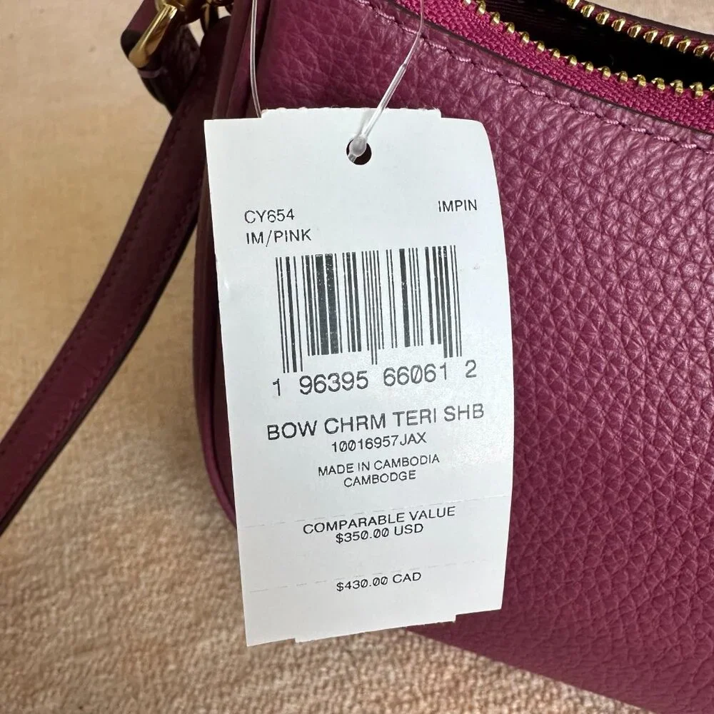 Coach Terri Bow Bag (Pink)